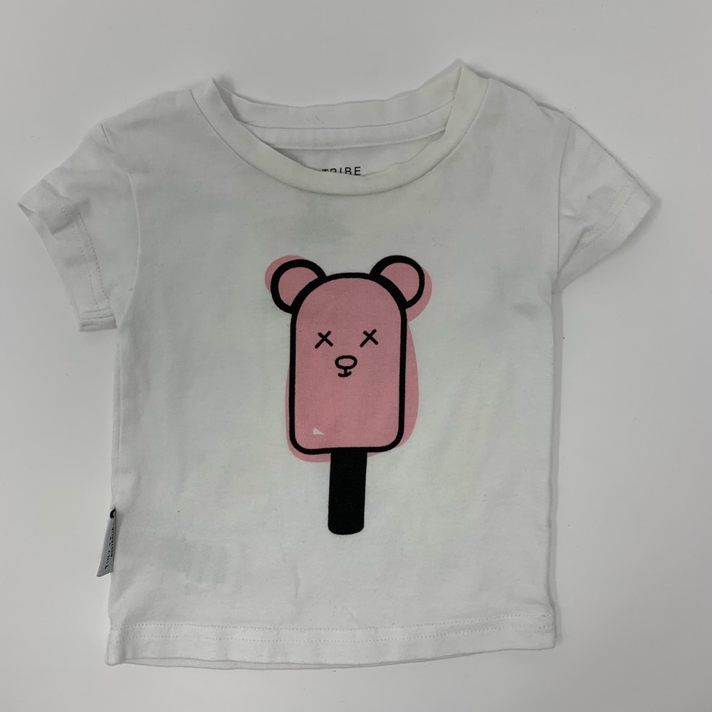Tiny tribe popsicle tee size 0-3 month‎